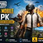 PUBG Mobile APK latest version gameplay on Android smartphone with battle royale action and high-quality graphics